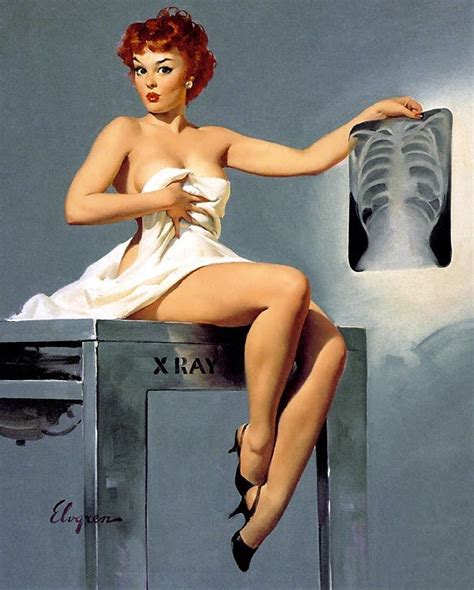 gil elvgren vintage pin up girl gil elvgren is one of my favorite pin up artists and this