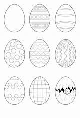 Ostereier Ausmalbilder Malvorlagen Osterei Ostern Ausmalbild Ausmalen Eier Zeichnung Frühling Kinderbilder Kreative Besuchen Osterbasteln sketch template