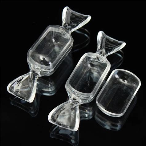 high quality  arrival pcs transparent clear plastic sweet shaped