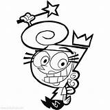 Fairly Wanda Oddparents Tang Trixie Xcolorings Crocker 1200px sketch template