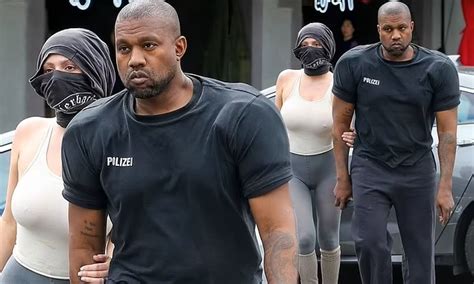 Kanye West Shows Off Bizarre New Style As He Rocks Shoulder Pads And