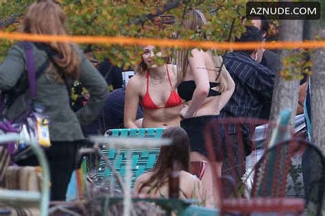 Chloe Grace Moretz In A Bikini On The Set Of Neighbors 2