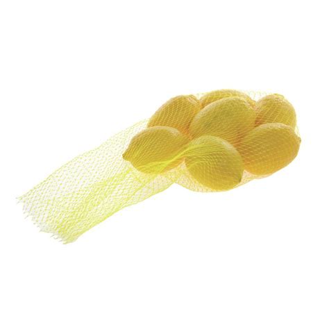 lb  wicketed yellow soft net bags