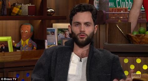 penn badgley dishes on kissing now married ex blake lively daily mail