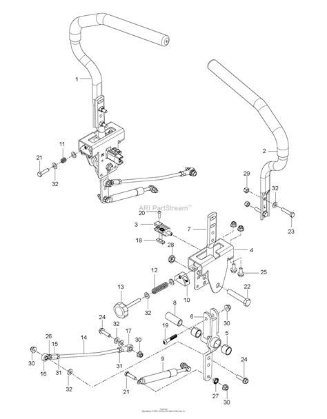 husqvarna mz      parts diagram  steering