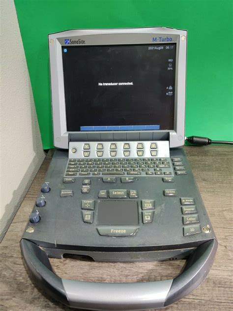 sonosite  turbo portable ultrasound  parts   working diagnostic ultrasound machines