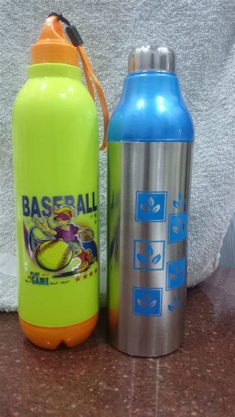 plastic green  blue  ml water bottle capacity  ml rs  piece id