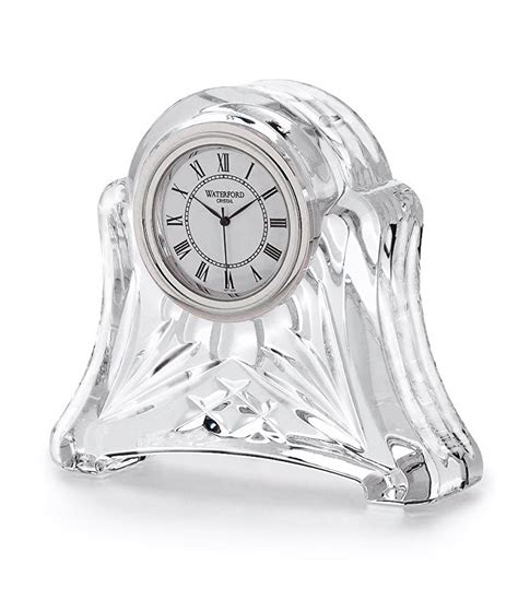 waterford abbey crystal clock dillards clock small clock