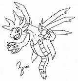 Pokemon Hydreigon Lined Lazy Bing Deviantart Ninmu Nanmu Symbols Character Drawings sketch template
