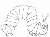 Hungry Caterpillar Very Coloring Printable Pages Categories sketch template
