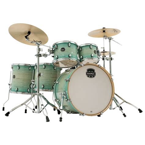 mapex armory  ultramarine shell set  drum kit
