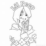 Pages Peep Xcolorings Crying sketch template