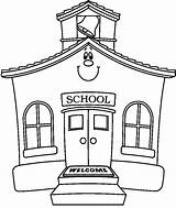 School Schoolhouse Clipart Old House Wikiclipart sketch template