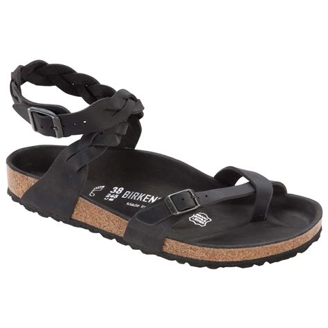 yara oiled leather black birkenstock