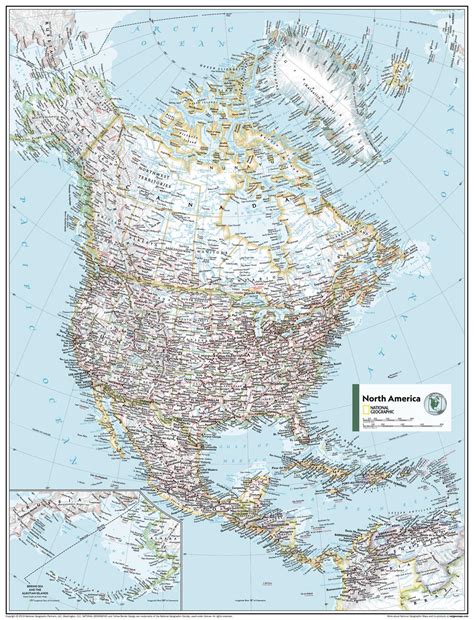 north america political atlas   world  edition  national