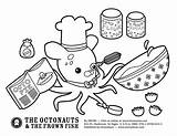 Octonauts Coloring Pages Gups Printable Colouring Professor Sheets Inkling Pdf Pie Octonaut Baking Getdrawings Color Activities Print Kids Getcolorings Choose sketch template