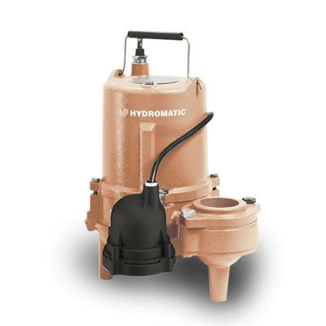 hydromatic pump hydromatic spab submersible sewage pump  hp  ph bronze automatic