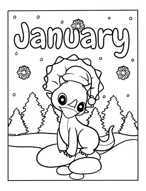 coloring pages january printable   dinosaur pictures  color