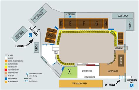 rodeo grounds map