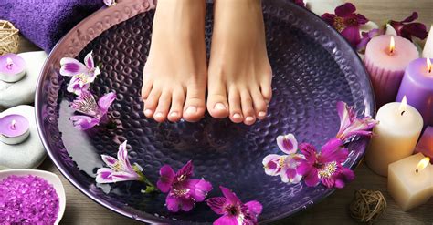 step  step guide    home foot spa