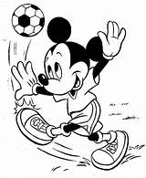 Coloring Soccer Pages Boys Football Mickey Disney Mouse Sports Printable Ball Sheets Color Playing Kids Colouring Print Texas Cartoon Rangers sketch template