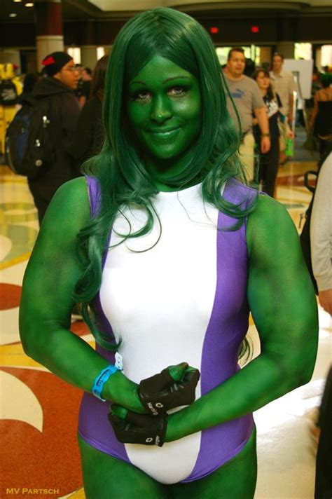 American Comicon She Hulk Cosplay Shehulk Amazing Cosplay