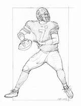 Steelers Drawing Coloring Pages Football 49ers Logo Ben Roethlisberger Getdrawings Player sketch template