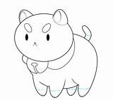 Bee Puppycat Coloring Pages Drawing Drawings Cat Cartoon Tumblr sketch template