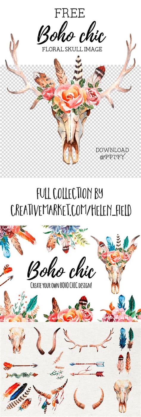 boho printables chic hairs   place
