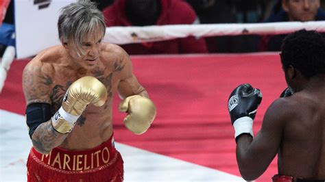 Movie Star Mickey Rourke 64 Could Box In Russian Urals