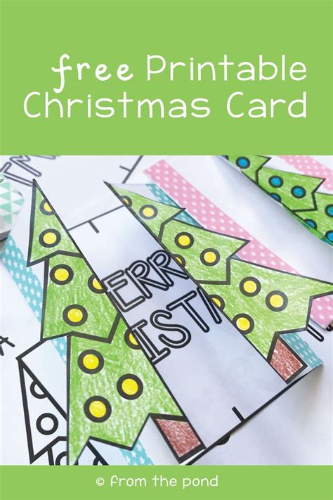 easy christmas card printable christmas cards  printable