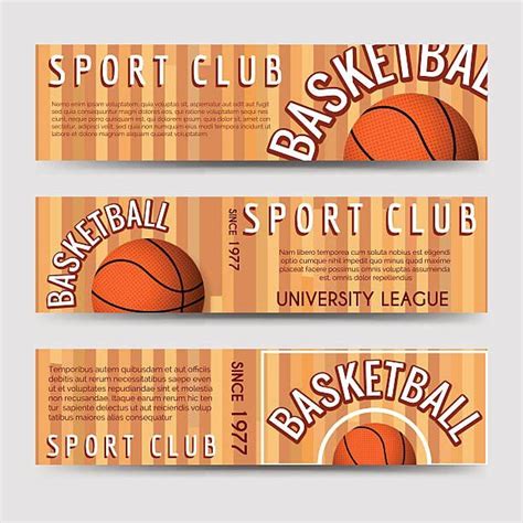 basketball ticket template   royalty  basketball ticket clip
