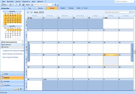 arbeiten mit outlook kalender office lernencom