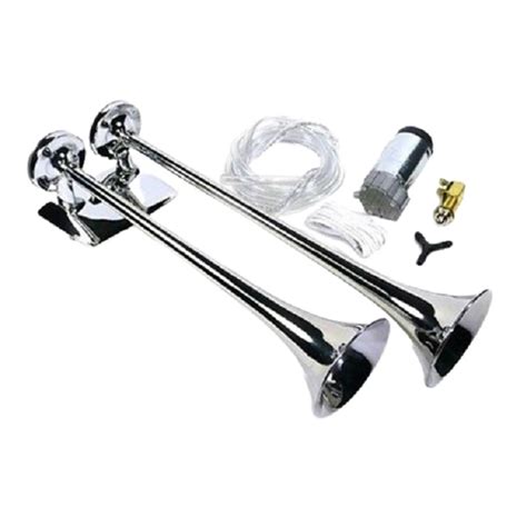 fiamm  toronado twin trumpet  compressor horn kit  marine surplus