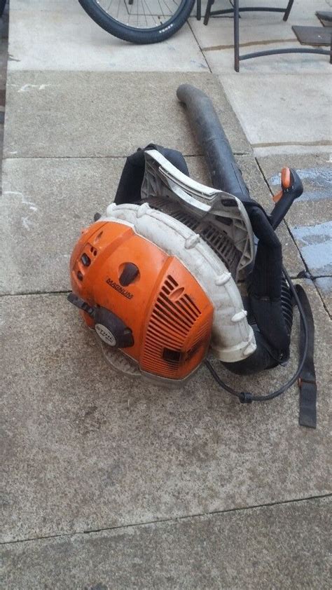 stihl br magnum  pack leaf blower  horwich manchester gumtree