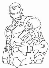 Coloring Iron Man Pages Ironman Printable Sheets Sheet Colorear Kids Superhero Collections Dibujos Marvel Avengers Activity Hero sketch template