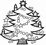 Christmas Tree Coloring Pages Printable Kerst Weihnachtsbaum Kleurplaten sketch template