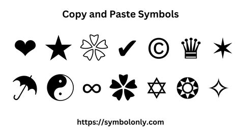 copy  paste symbols cool text symbols symbolonlycom
