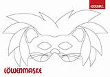Tiermasken Vorlagen Coolkidz Maske Fasching Faschingsmasken Kindergeburtstag sketch template