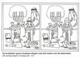 Tabernacle Verschillen Tabernakel Puzzel Israelites Jezus Geven Kleurplaat Kerk Passover Bijbel Hervormd Ermelo Dingen Kostbare sketch template