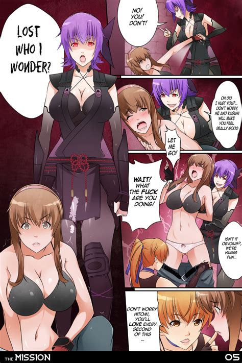 kasumi ayane and hitomi dead or alive drawn by x teal2