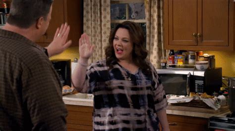 High Five Melissa Mccarthy  By Cbs Find And Share On Giphy