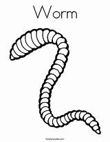 Coloring Worm Worms Pages Earthworm Fun Dr Inchworm Worksheet Twistynoodle Print Outline Planet Help Color Noodle Printable Template Twisty Book sketch template