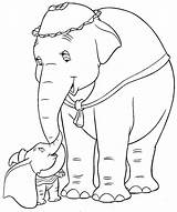 Dumbo Coloring Disney Pages Movie Colouring Jumbo Mom Para Colorear Dibujos Print Mother Printables Then Movies Mouse Junior Ll These sketch template