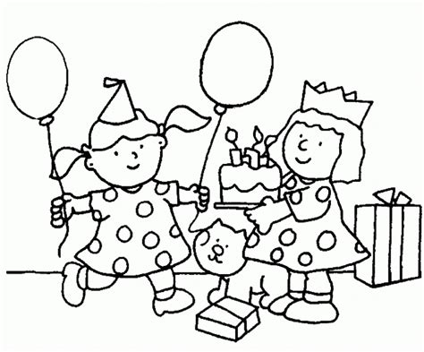 party coloring pages  kids clip art library