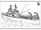 Warship Coloring Transportation Pages Printable Coloriage Kb Drawings sketch template