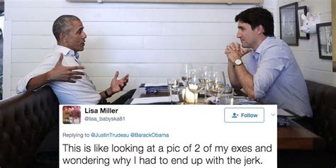 Obama And Trudeau S Dinner Date Memes Obama And Trudeau Dinner