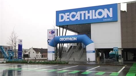 video derde decathlon  limburg opent deuren hasselt het nieuwsblad
