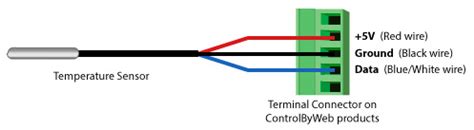 temperature sensor wiring diagram