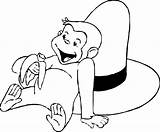 Curious George Coloring Pages Everyone Below Check Great Some Gif sketch template